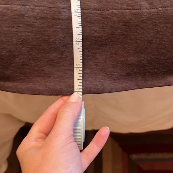 BCBG MAXAZRIA Brown Long Sleeve Lace Top Dress. Size XS - Picture 5 of 6